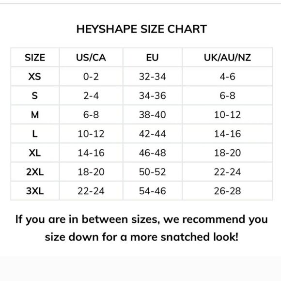 HeyShape Shapewear Square Neck Short Slimming Jumpsuit White Women's Size Small - Picture 6 of 14